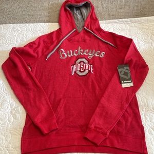 NWT Womens Ohio State buckeye hoodie. Size small